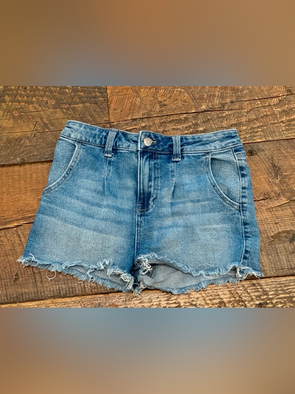 Denim Cutoff Shorts Sz 16